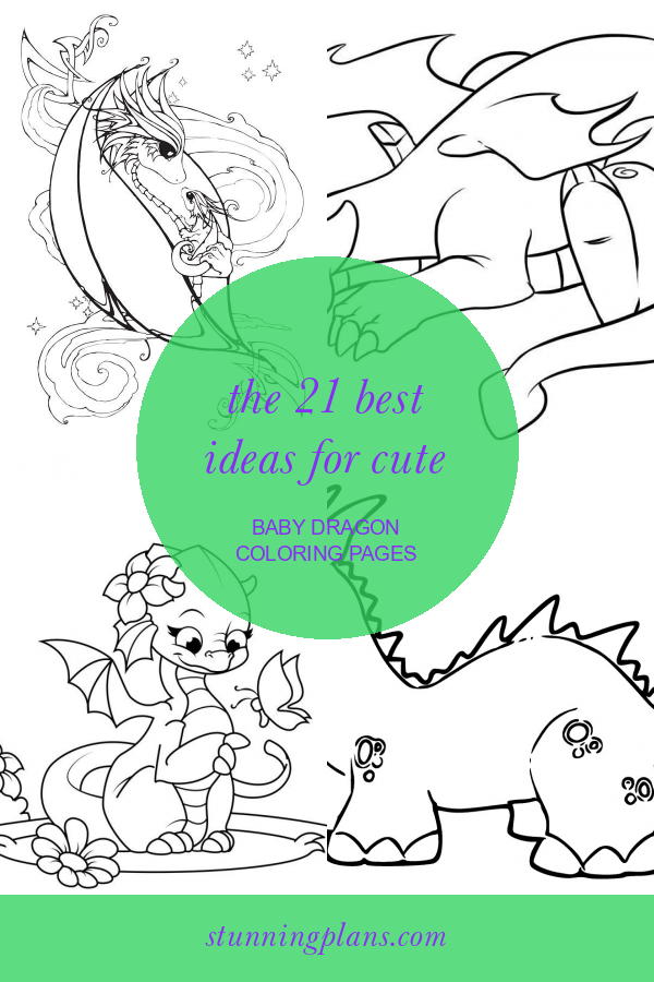 The 21 Best Ideas for Cute Baby Dragon Coloring Pages - Home, Family